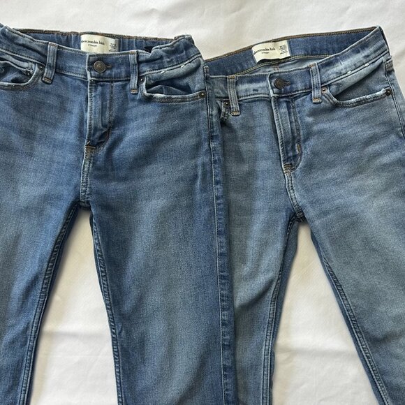 abercrombie kids Straight Leg Jeans Size 11/12 Long Lot - Picture 1 of 8